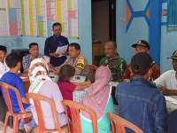 Babinsa Koramil Mauk Lakukan Monitoring Forum Konsultasi Publik (FKP) Reg Sosek 2022