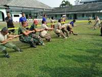 Meriahkan HUT RI ke - 74, Korem 064/MY Ramaikan Suasana Dengan Perlombaan