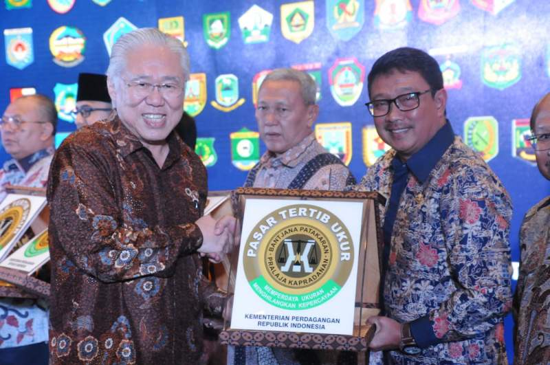 Kabupaten Lebak Raih Penghargaan Pasar Tertib Ukur