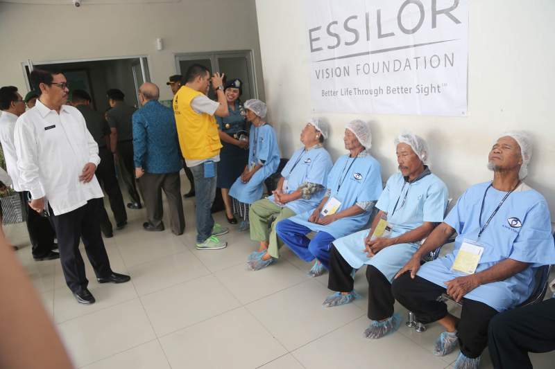 Operasi katarak gratis di RSUD Banten.