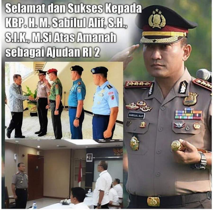 Kapolresta Tangerang Terpilih Jadi Ajudan Wakil Presiden