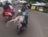Pengen Viral Dengan Atraksi Diatas Motor, Pelajar di Tangsel Berurusan Dengan Polisi