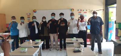 Rifky, Resmi Jabat Ketua Unit Karang Taruna RW 06  Kelurahan Tigaraksa