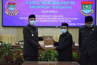 DPRD Setujui Pemindahtanganan Aset Daerah