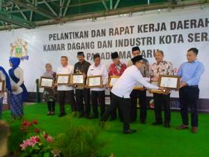 Kepengurusan Kadin Paradigma Baru Kota Serang, Periode 2019 - 2024 Resmi Dilantik