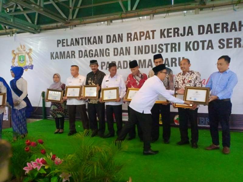Kepengurusan Kadin Paradigma Baru Kota Serang, Periode 2019 - 2024 Resmi Dilantik