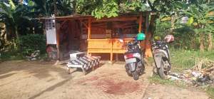 Lokasi tempat remaja tanggung dibacok OTK di gardu PP kawasan Rengas.