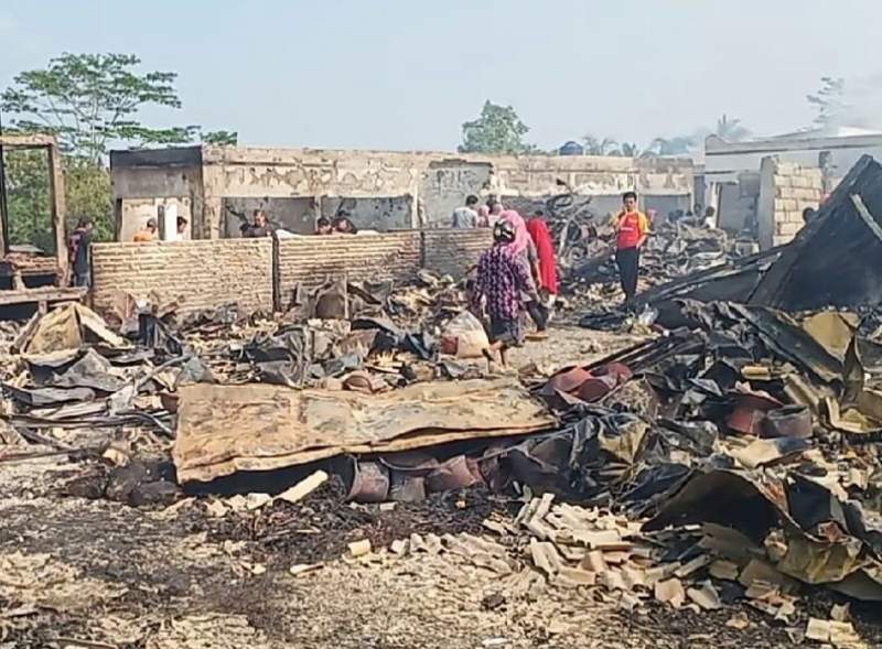 Pasca Kebakaran, Para Pemilik Kios Pasar Baros Minta Perhatian Pemerintah