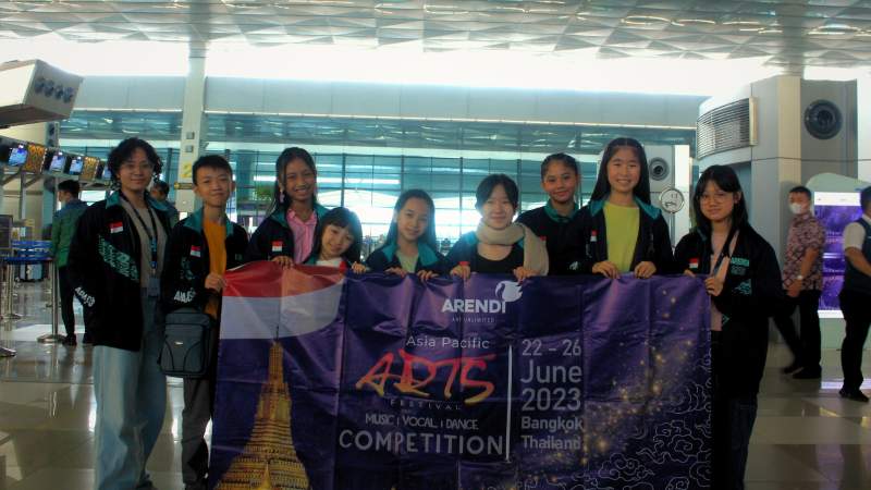 Peserta asal Indonesia ikut kompetisi Asia Performing Art Festival (APAF) 2023, pada 23-25 Juni 2023 di Bangkok, Thailand.