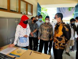 Vaksinasi Dilakukan di GIS 2, Wakil Walkot : Kejar Heard Immunity Siswa untuk Melakukan PTM