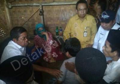 Kemensos Sambangi Keluarga Penderita Lumpuh