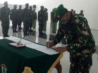 Sah, Kodim 0602/Serang Resmi Diganti