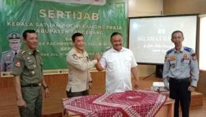 Agus Suryana Resmi Jabat Kasat Pol PP Kab Tangerang