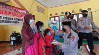 Jum'at Berkah Polda Banten Santuni Yatim Piatu