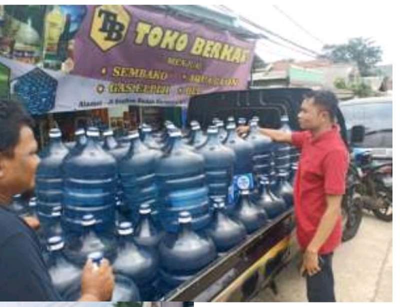 Polres Pandeglang berhasil Bekuk Tiga Pemasok Galon Aqua Palsu