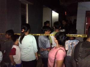 Lokasi pembunuhan bos mie ayam di Cipondoh, Kota Tangerang.