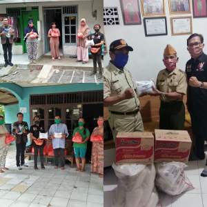 GTI Tangsel Peduli, Salurkan Sembako Kepada Warga Terdampak Virus Covid-19