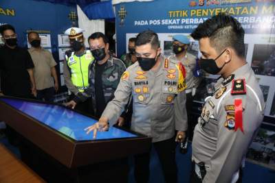 Kapolda Banten Kunjungi Posyan Citra Raya