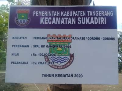 Ekbang Desa Pekayon Minta Pemborong Proyek PL Dewan Perbaiki Jalan Lingkungan