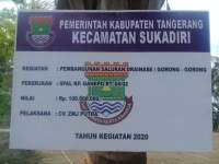 Ekbang Desa Pekayon Minta Pemborong Proyek PL Dewan Perbaiki Jalan Lingkungan