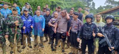 Gabungan Polda Banten dan TNI, Sisir Tambang Ilegal