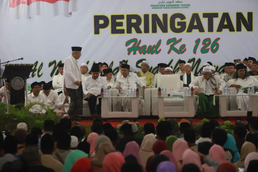 Haul Syekh Nawawi Albantani ke 126, Ma’ruf Amin: Saya Orang Banten Pertama Jadi Wapres