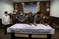 Ciptakan Kamtibmas Kondusif, Pemkot Serang Bersama Tokoh Masyarakat Deklarsi Tolak Anarkisme