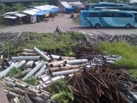 Obyek Sisa Bongkaran TTM Rawan Pencurian