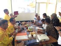 Partai Berkarya Banten saat verifikasi faktual di KPUD Banten.