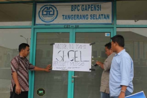 Penyegelan Kantor BPC