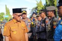 Polres Cilegon Polda Banten Gelar Apel Pasukan Operasi Ketupat Maung