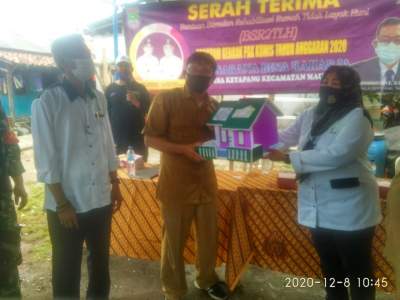 50 Unit Rumah Hasil Gebrak Pak Kumis Diserahterimakan