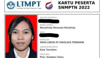 Lolos Seleksi Fakultas Unsrat, Wanita Ini Curhat Bukan Tak Punya Uang untuk Bayar UKT