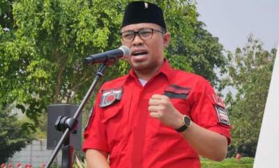 Ketua DPC PDIP Kota Tangsel, Wanto Sugito.