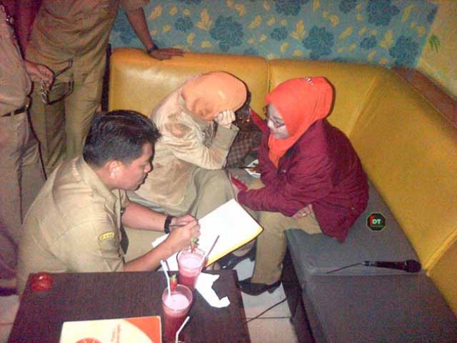 Belasan PNS Dan Guru Terjaring Razia BKD