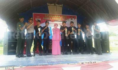 Kompi 2 Panggarangan Gelar HUT Brimob Ke-72