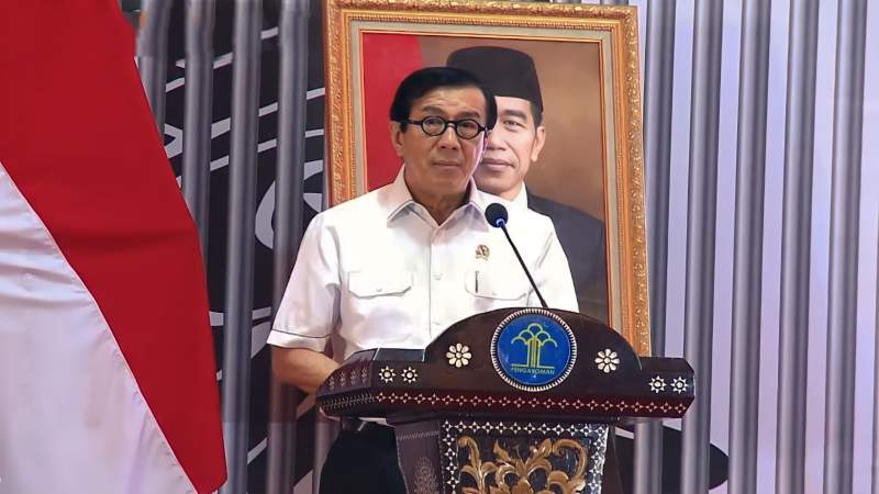 Menkumham Yasonna H.Laoly Dorong ASN Kemenkumham Tingkatkan Kompetensi Dalam Segala Bidang
