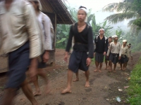 Suku Baduy Mensucikan Diri Saat Seba Baduy