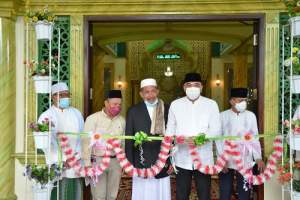 Zaki Resmikan Masjid Riyadul Jannah Teluknaga