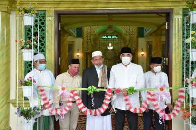 Zaki Resmikan Masjid Riyadul Jannah Teluknaga