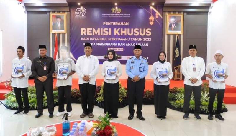 Lebaran, 6.358 Narapidana di Banten Dapat Remisi Khusus Idul Fitri, 42 Langsung Bebas