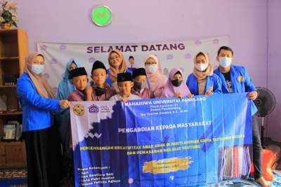 Mahasiswa UNPAM Kembangkan Kreatifitas Anak-anak di Griya Yatim dan Dhuafa Pamulang
