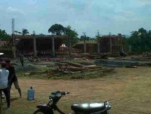 Rp17,8 M Pembangunan Padepokan Silat Banten, PT RRK  Abaikan K3