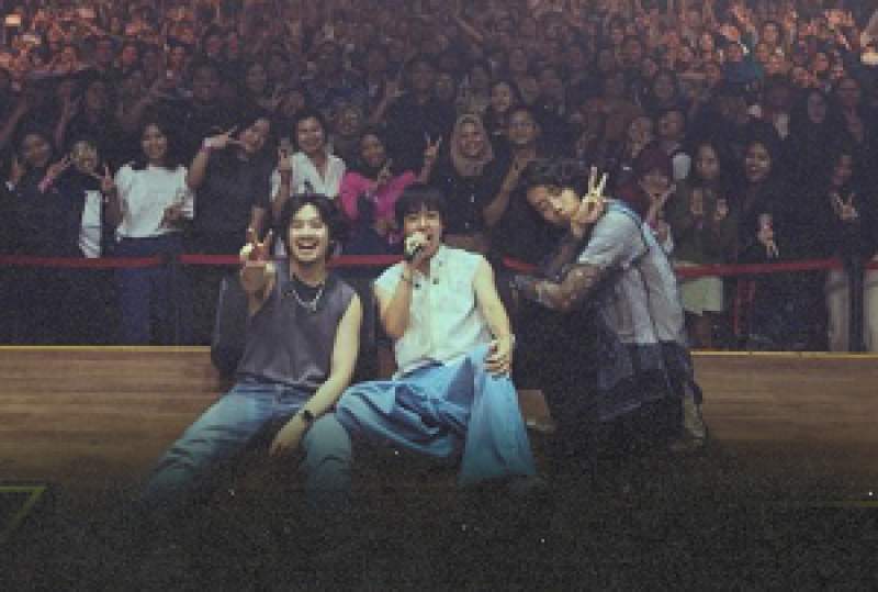 Konser TillyBirds di Jakarta (Foto: Twitter.com/TillyBirds) Ilustrasi: Aqila/db