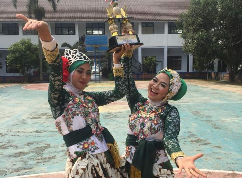 Penari Tradisi SMAN 1 Rangkasbitung Sabet Juara 3