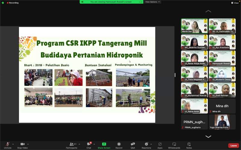 Aktivis Perempuan Manfaatkan Platform Digital Perluas Jejaring Lingkungan Hidup