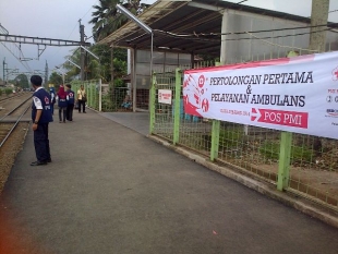 POS PELAYANAN SIAGA LEBARAN PMI TANGSEL