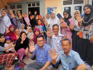 Berbeda Pilihan, Relawan Ady BerAKSI Satukan Keutuhan Masyarakat