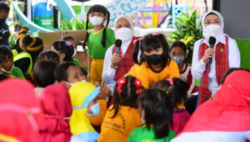 Istri Jokowi Gelar Kegiatan Penguatan Karakter PAUD di SKB Sodong Tigaraksa