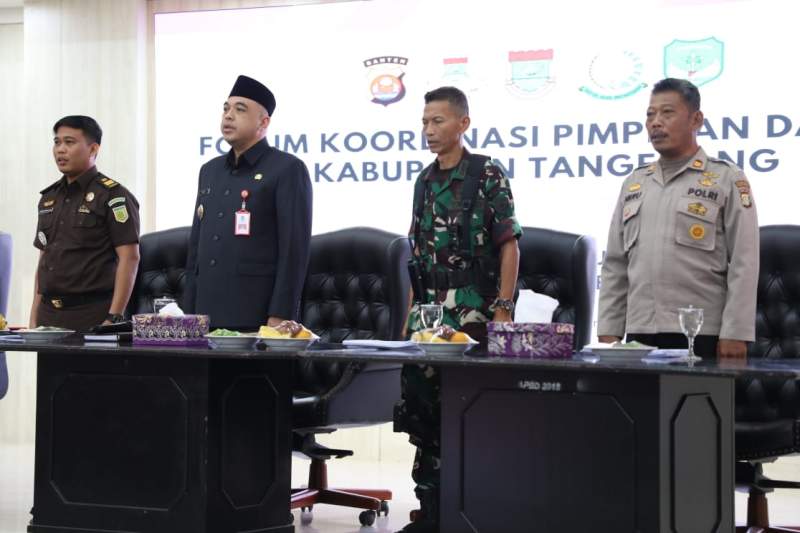 Pimpin Rakor Forkopimda, Zaki Minta Camat Pantau Pembakaran Sampah